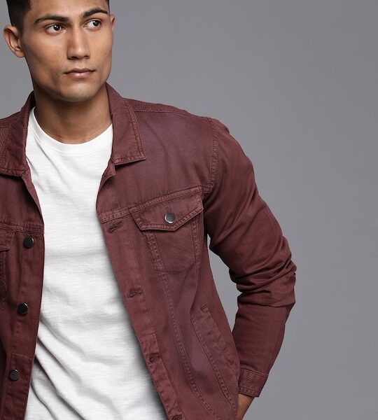 elevate-your-look-with-a-maroon-denim-jacket