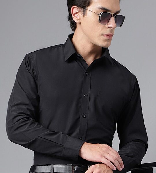 elevate-your-wardrobe-with-our-black-formal-shirt-collection